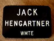 Jack's nametag